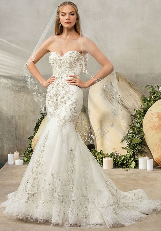 Casablanca Bridal Style 2304 Cambria Mermaid Wedding Dress - 2