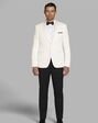 MEN’S WEARHOUSE Pronto Uomo Ivory Dinner Jacket Ivory Tuxedo - thumbnail - 1