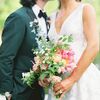 Colorful Cedar Lakes Estate Wedding with Campy Feel