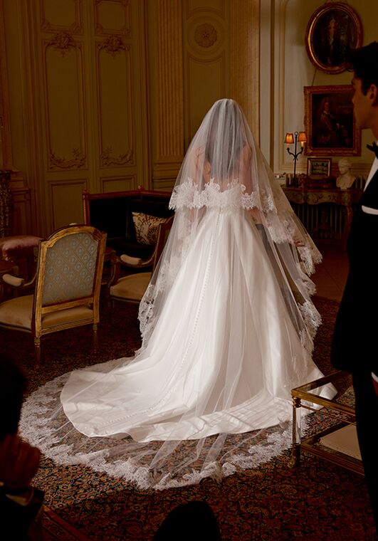 Justin Alexander Jones A-Line Wedding Dress - 5