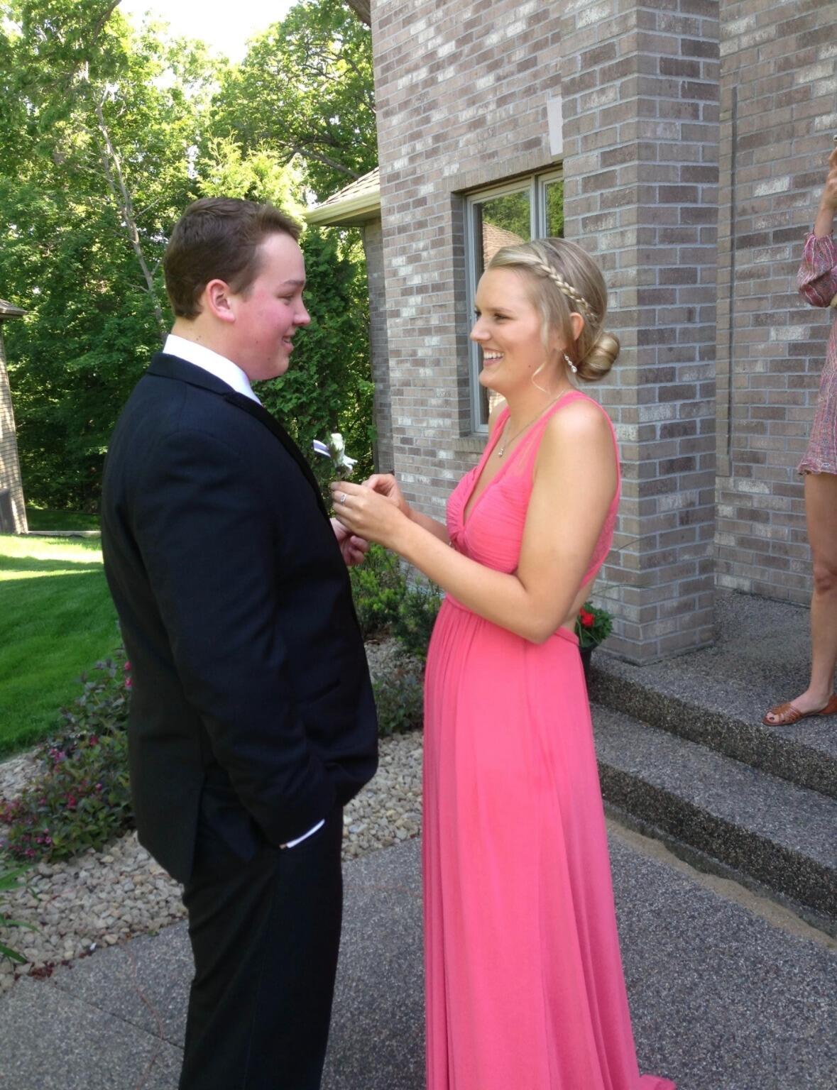 Went to senior year prom together!