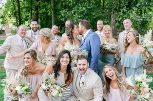 Wedding Party Portraits at Saddle Wood Farms in Murfreesboro, Tennessee