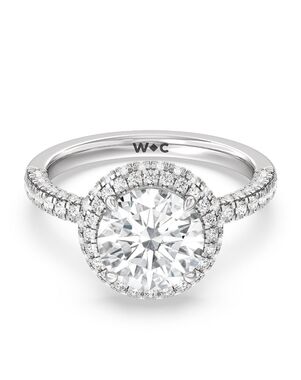 With Clarity Cushion, Round, Oval Cut Engagement Ring