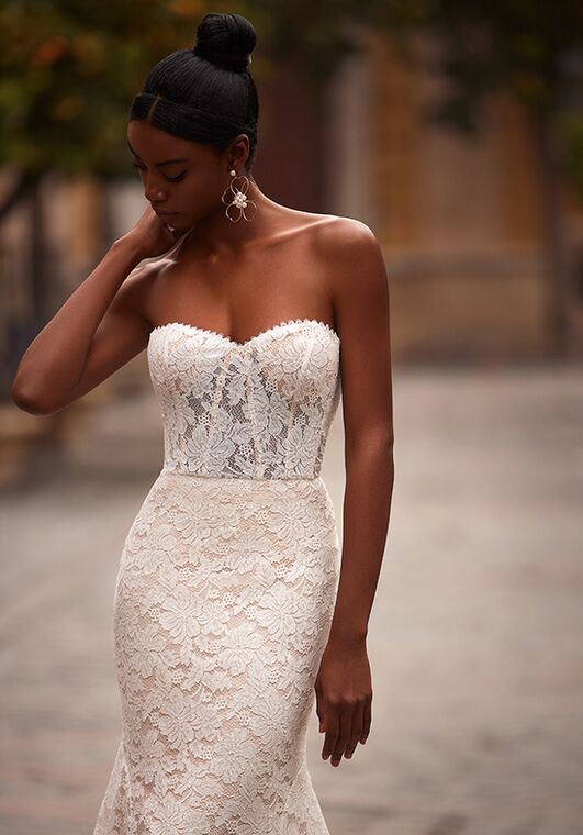 Simply Val Stefani Palma Mermaid and Trumpet Wedding Dress - 2