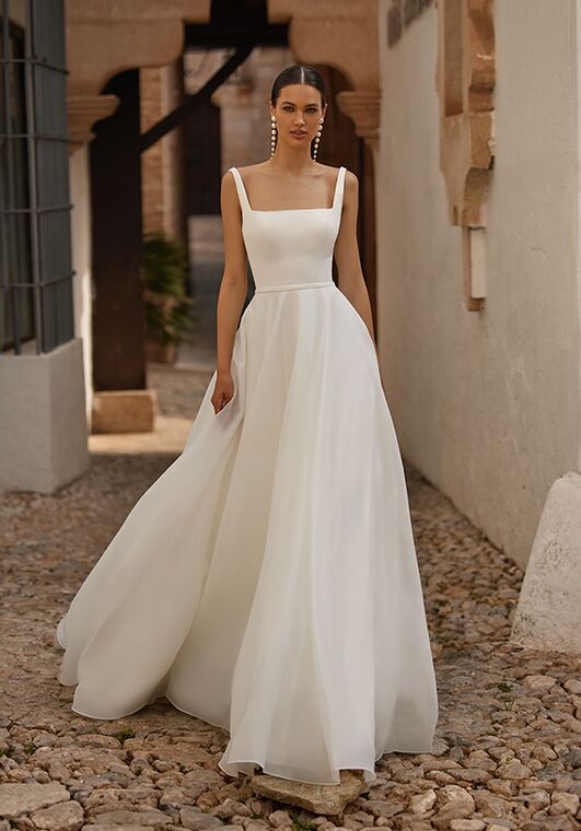 Moonlight Tango T133 A-Line Wedding Dress - 3