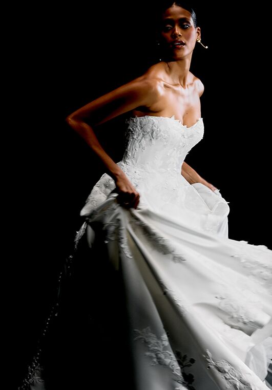 Justin Alexander Signature Samira A-Line Wedding Dress - 7