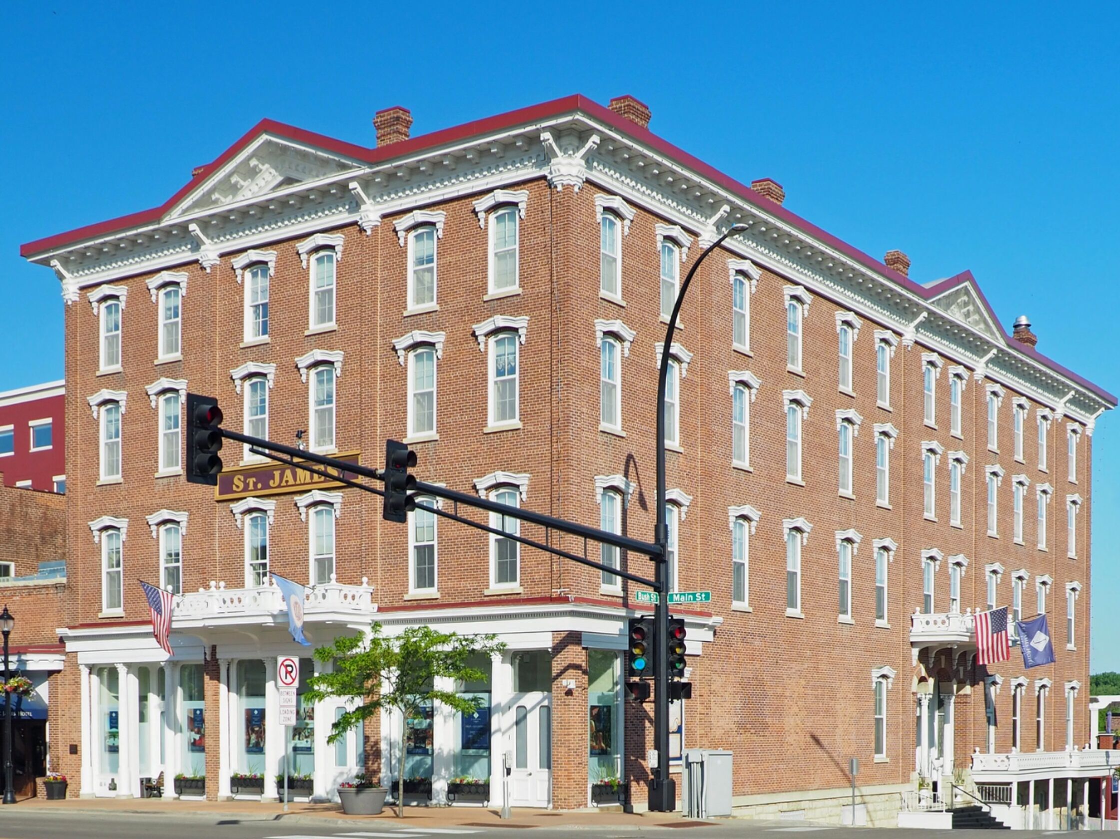 Picture of St. James Hotel, 1875 - A Historic Hotel of America