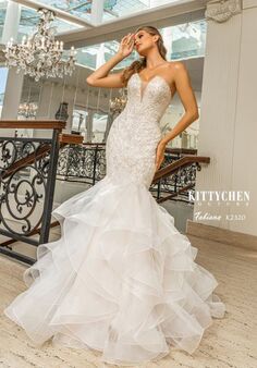 KITTYCHEN Couture FABIANA, K2320 Mermaid and Trumpet Wedding Dress