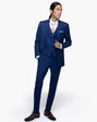 Generation Tux Bright Blue Notch Lapel Suit Blue Tuxedo - thumbnail - 3