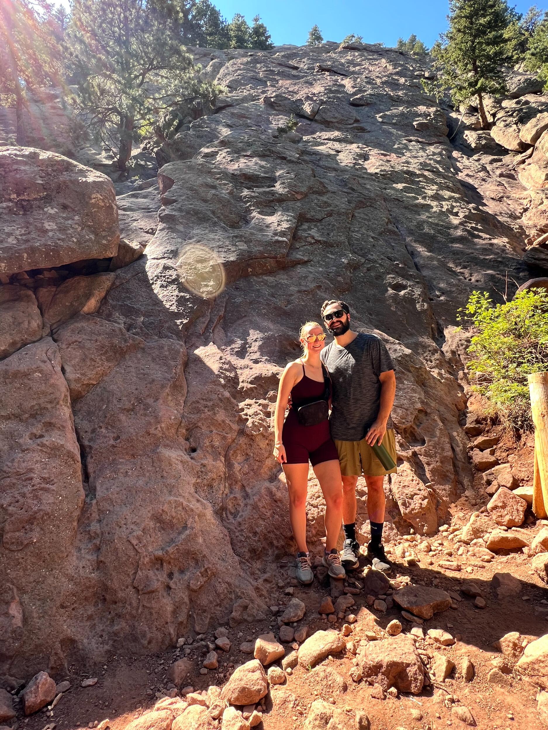 Julia's first time visiting Max in Colorado