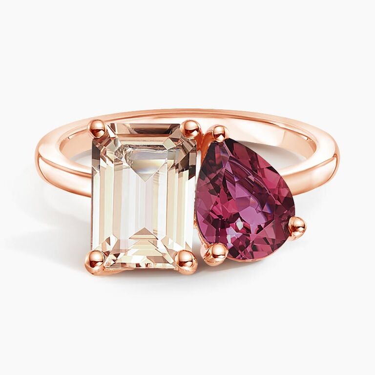 30 Gorgeous Two Stone Engagement Rings for 2023