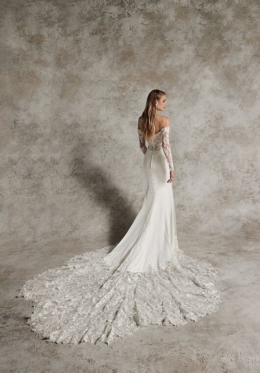 Justin Alexander Signature Taraja Fit-and-Flare Wedding Dress - 3