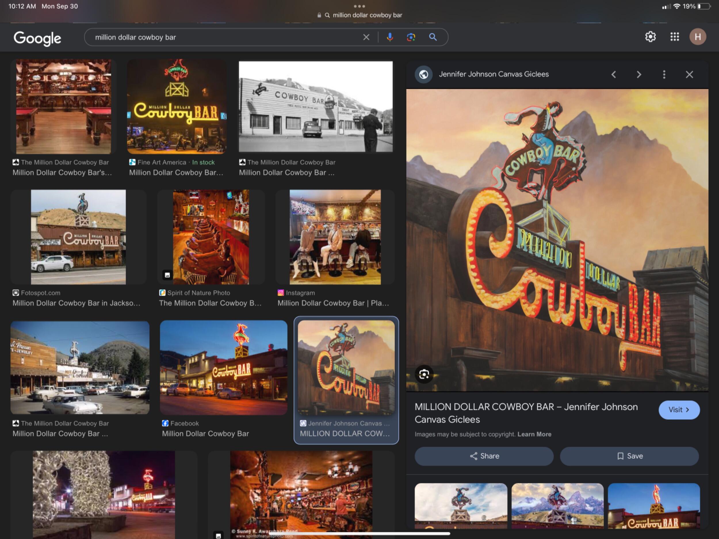 Picture of Million Dollar Cowboy Bar