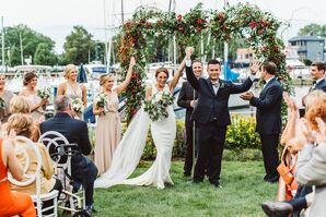 Outdoor Yacht Club Ceremony