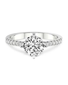 Friendly Diamonds Elegant Princess, Asscher, Cushion, Emerald, Heart, Marquise, Pear, Radiant, Round, Oval Cut Engagement Ring