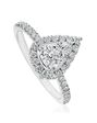 Christopher Designs Classic Pear Cut Engagement Ring - thumbnail - 1