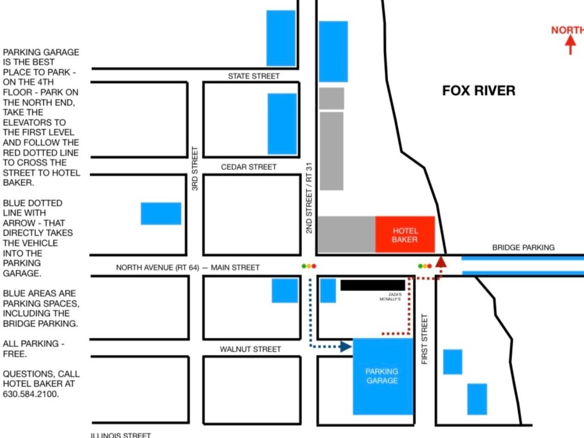 Picture of Parking for Hotel Baker -  First Street Parking Garage