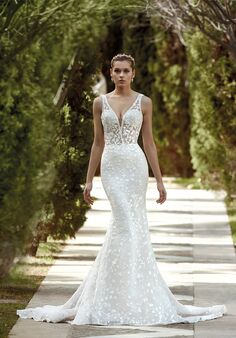 Demetrios 1180 Fit-and-Flare Wedding Dress