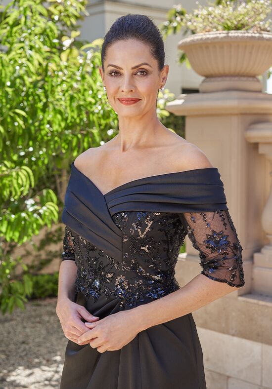 Jade Couture Mother of the Bride by Jasmine K258014 Black Mother Of The Bride Dress - 1