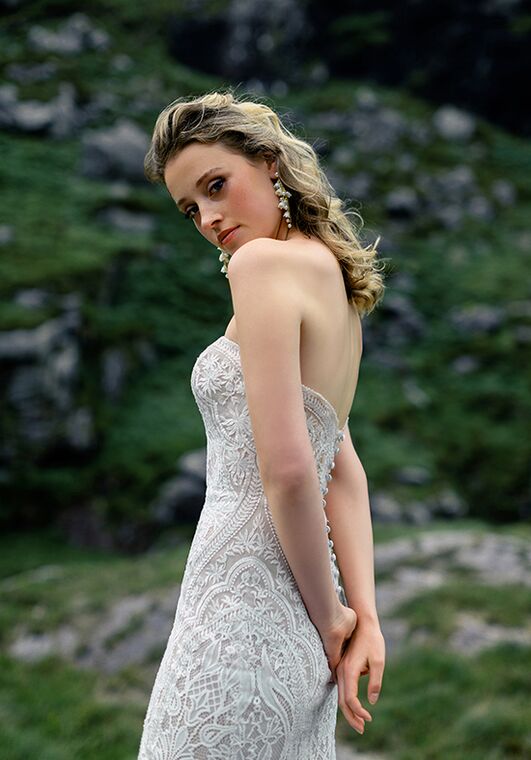 Wilderly Bride Reba Sheath Wedding Dress - 3