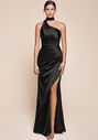 Ladivine 7454 One Shoulder Bridesmaid Dress - thumbnail - 1
