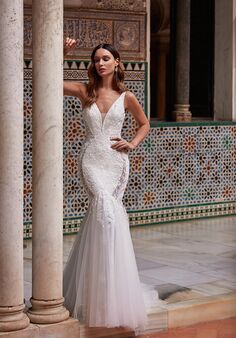 Moonlight Collection J6895 Mermaid Wedding Dress