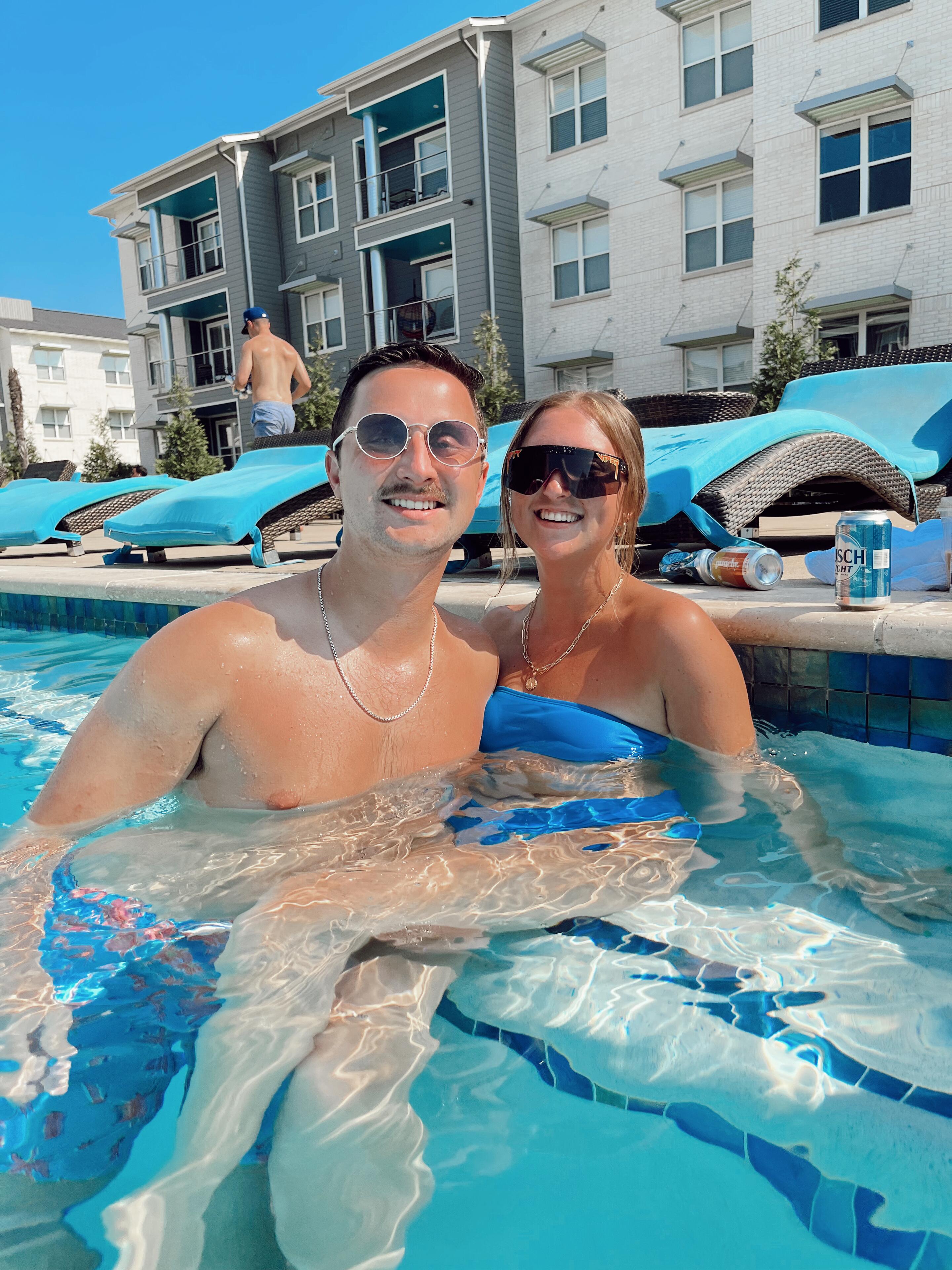 ... it must've worked because he still invited me to the pool the next day ;)