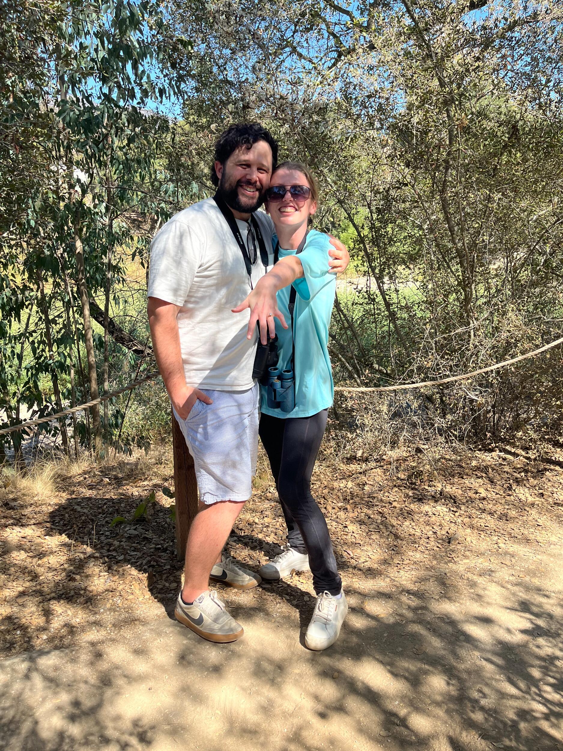 On our way to the gardens to do some bird watching Lindsay said, "this is the best day ever." She had no idea.