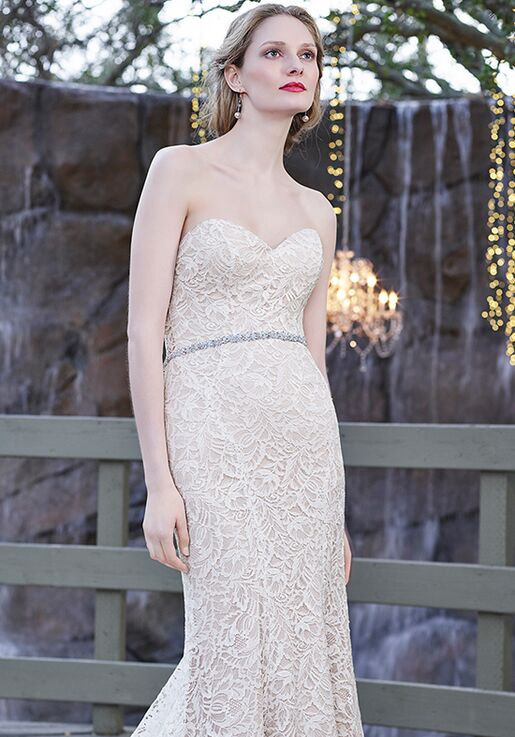 Casablanca Bridal 2252 Hyacinth Sheath Wedding Dress - 5