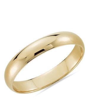 Blue Nile 61083 Gold Wedding Ring