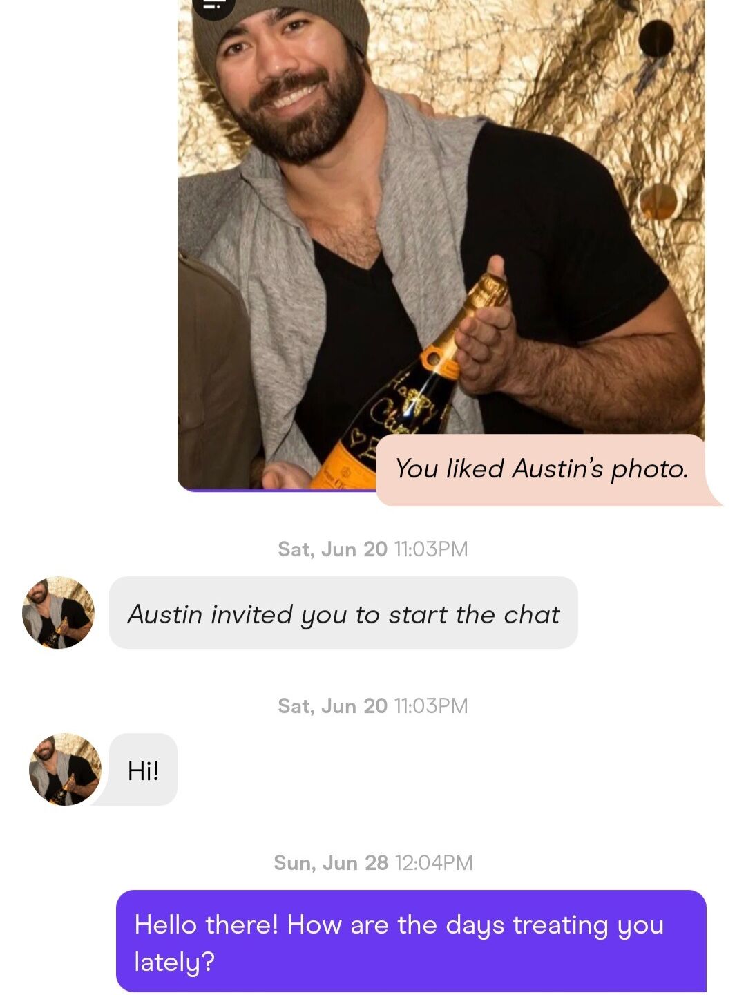 Picture of We're a match!