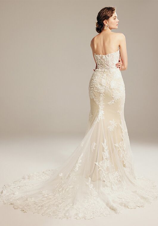 AW Bridal AW Monica Wedding Dress Mermaid Wedding Dress - 6