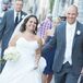 Chiffon A-Line Wedding Gown with Beaded Lace