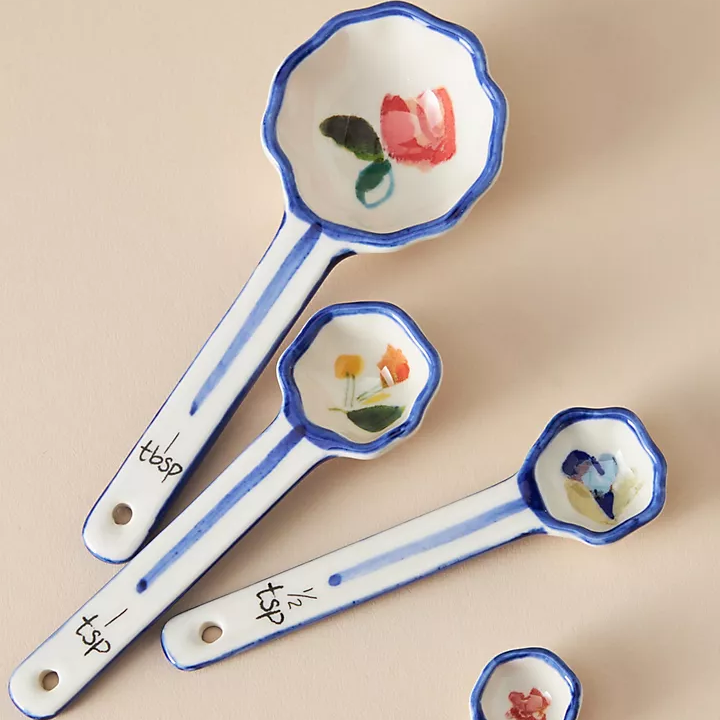 Luna Bakeware Measuring Spoons from Anthropologie for your wedding registry