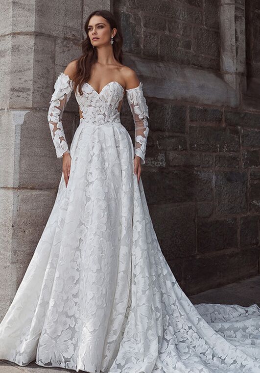 Calla Blanche 124126 Callista A-Line Wedding Dress - 6