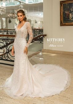 KITTYCHEN Couture ALLISON, K2318 Fit-and-Flare Wedding Dress