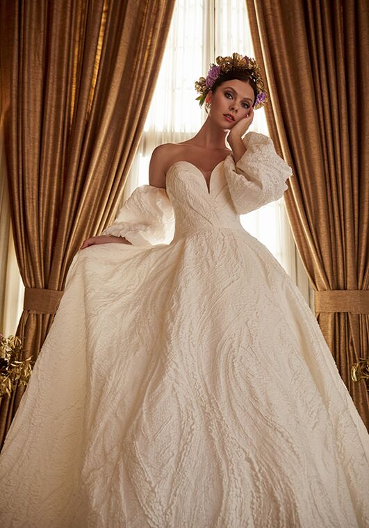 Amaré Couture C161 Ivy Ball Gown Wedding Dress - 4