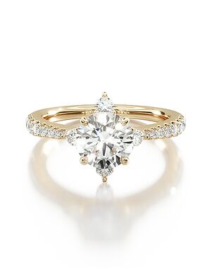 James Allen Round Cut Engagement Ring