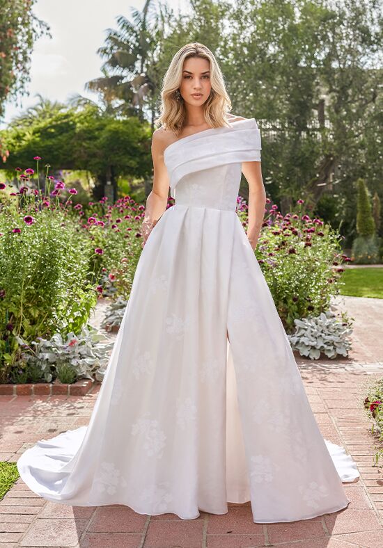 Jasmine Couture Elsa A-Line Wedding Dress - 1