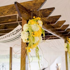 Floral Huppah Decor