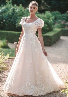 Bridgerton Wedding BR1010 A-Line Wedding Dress