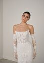 Justin Alexander Signature Aureline Mermaid and Trumpet Wedding Dress - thumbnail - 6