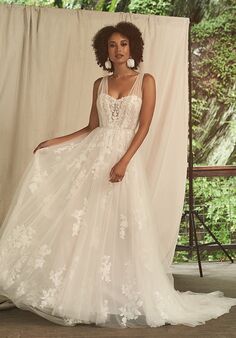 Lillian West 66273 A-Line Wedding Dress