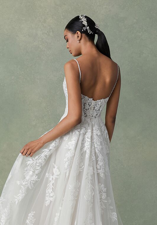 Justin Alexander Faris A-Line Wedding Dress - 3