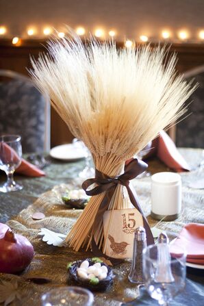 Wheat Stalk Centerpiece