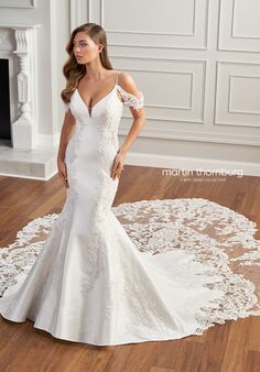 Martin Thornburg a Mon Cheri Collection MT1402, Skylar Fit-and-Flare Wedding Dress