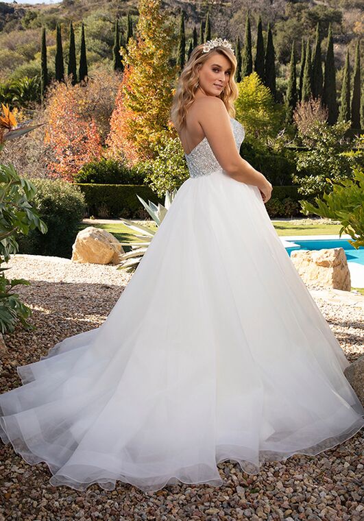 Casablanca Bridal 2374 Rosalie Ball Gown Wedding Dress - 6