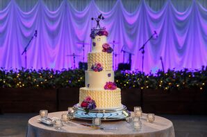 Buttercream Wedding Cake With Round Tiers
