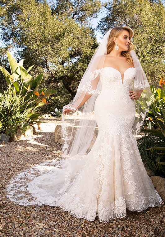 Casablanca Bridal 2376 Karina Mermaid Wedding Dress - 7