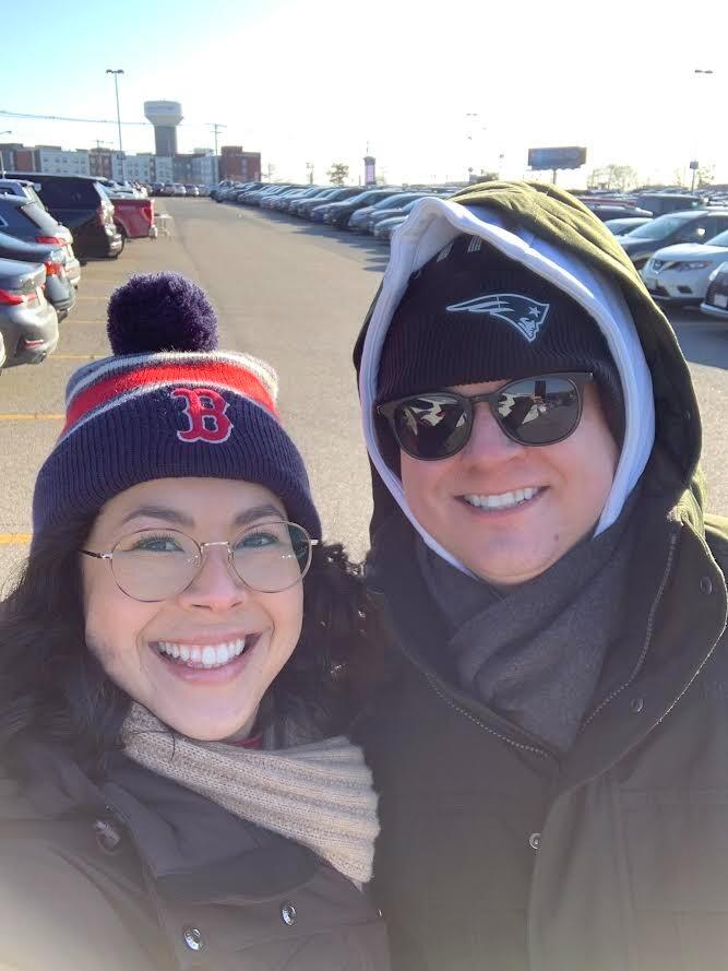 Picture of Surviving a frigid Patriots game!! (Go Pats, Go Cowboys!!!)